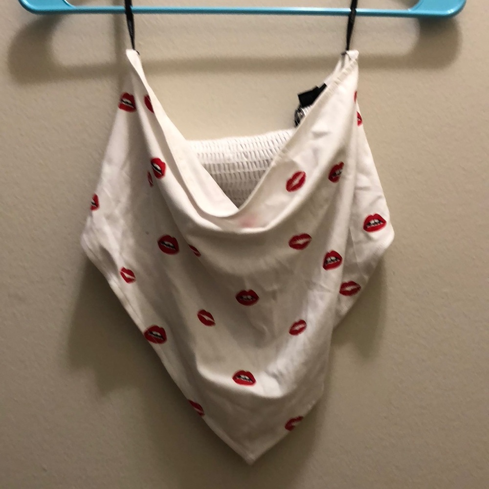 Forever 21 Bandana Style Crop Top